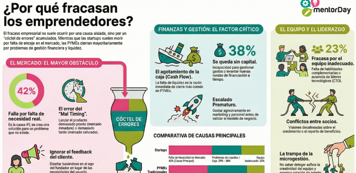 Causas típicas de fracaso en empresa 4.7 (143)