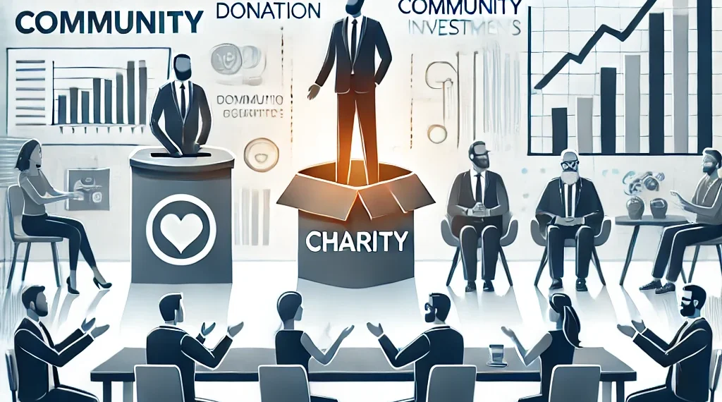 Prácticas y políticas sobre donaciones benéficas e inversiones en la comunidad 4.8 (114)