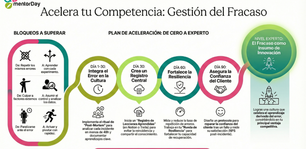 Gestión del Fracaso: Haz que tus errores impulsen tu éxito 4.4 (5)