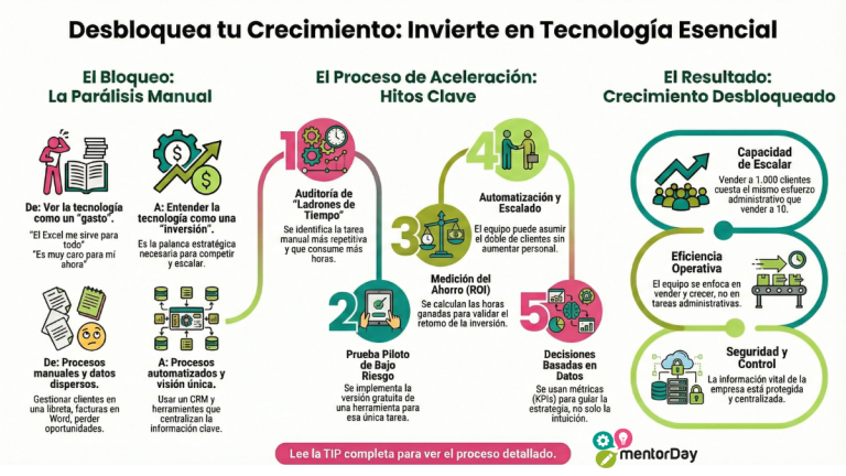 No invertir en tecnología esencial