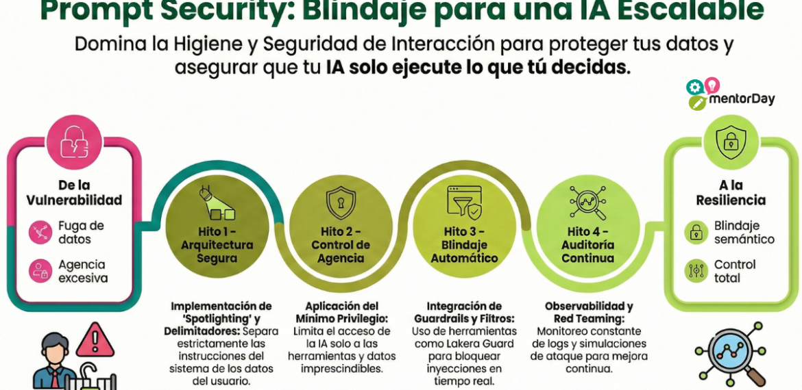 Higiene y Seguridad de Interacción (Prompt Security) en IA empresarial 4.8 (6)