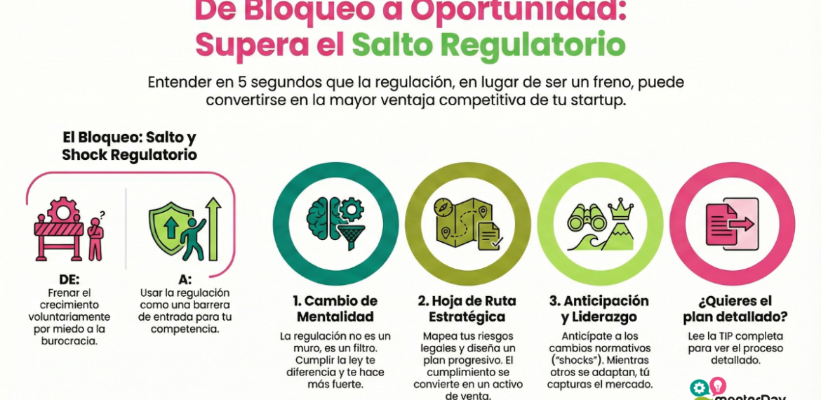 Salto regulatorio o shock regulador: cómo superar el miedo a normativas y crecer sin frenar tu empresa 4.5 (150)