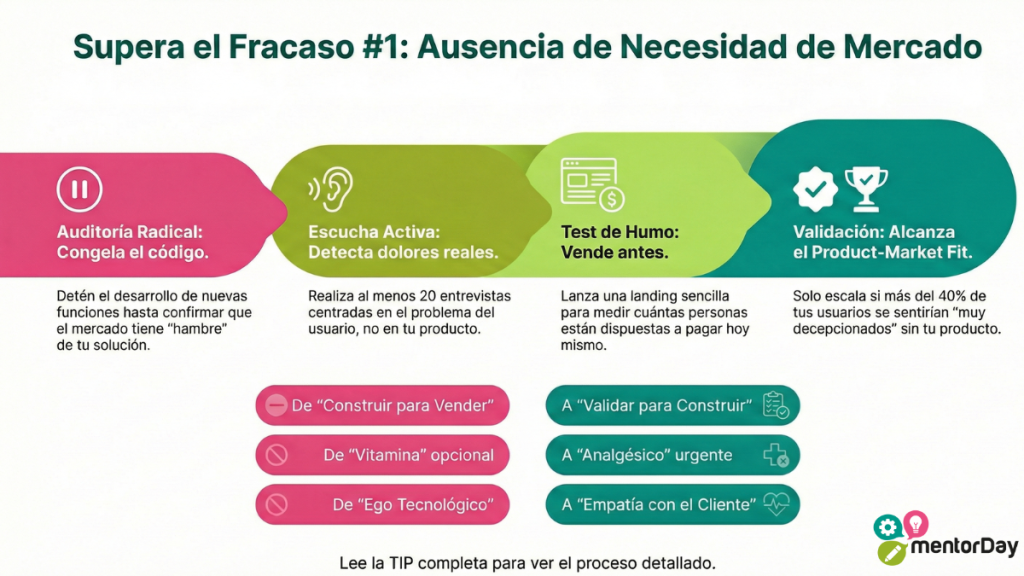 Ausencia de Necesidad de Mercado