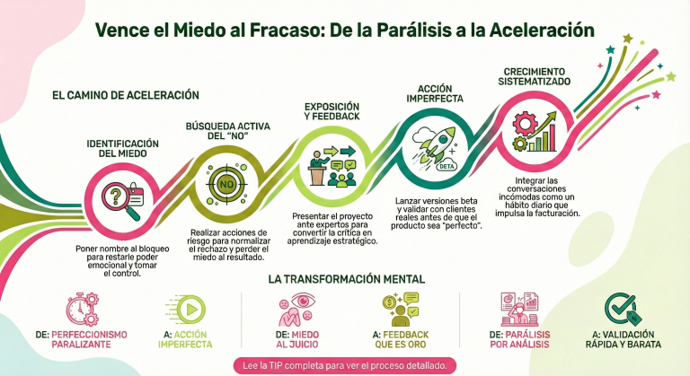Bloqueo: Miedo al fracaso y al juicio de los demás.