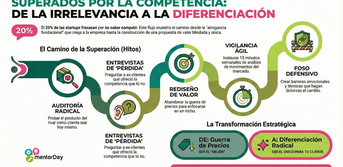Fracasos del emprendedor: : Superados por la competencia 4.5 (152)