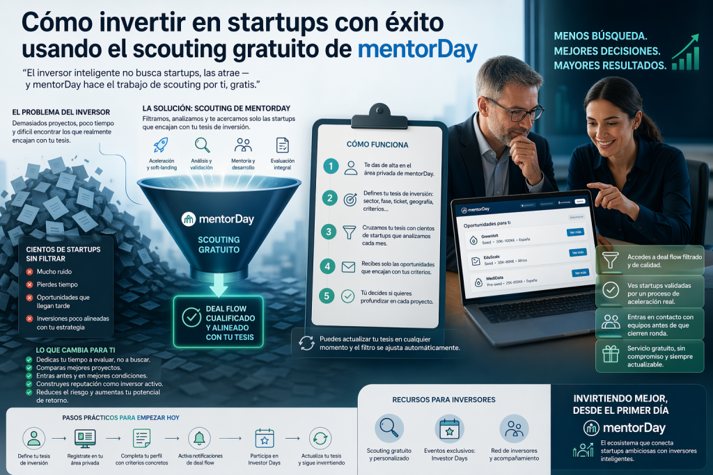 invertir startups con scouting gratuito