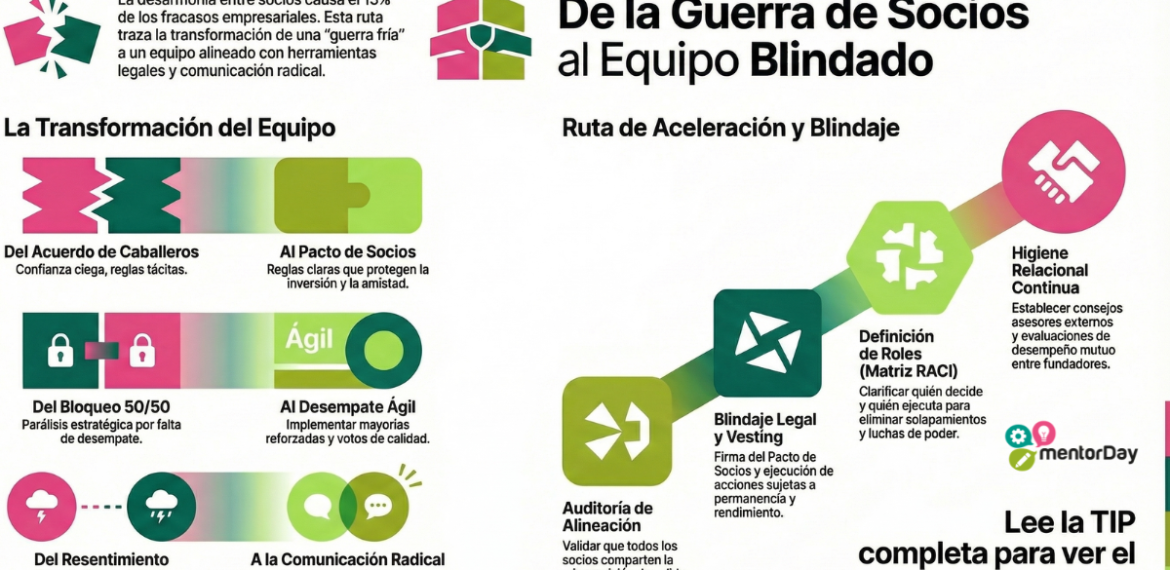 Desarmonía en el equipo y conflictos entre socios 4.5 (150)