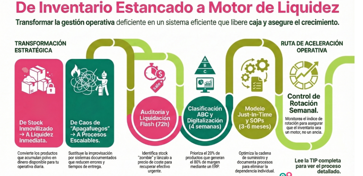 Mala gestión de inventarios y operaciones 4.5 (150)