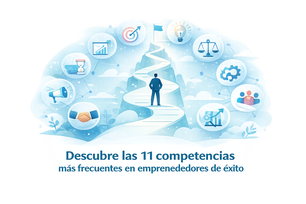 Las 11 competencias más frecuentes en los emprendedores de éxito y cómo entrenarlas