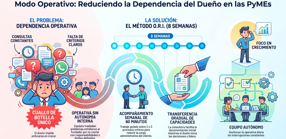 Caso: reducir la dependencia operativa del dueño con Modo Operativo 4.4 (20)