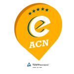 Logotipo e-ACN 5 Estrellas