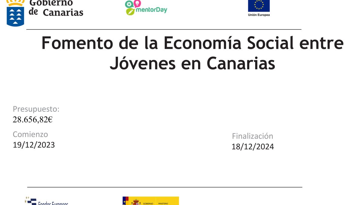 Fomento de la Economía Social entre Jóvenes en Canarias -