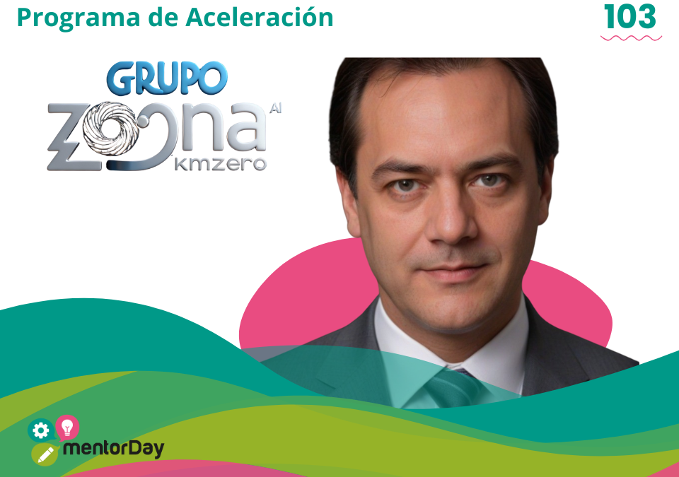 Víctor Manuel Monge Expósito y el grupo Zona KmZeroIA, ganadores de la edición 103 del Programa de Aceleración de mentorDay -