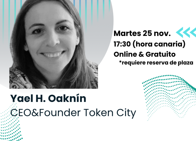 Foto del cartel webinar Financiación web 3 y tokenización