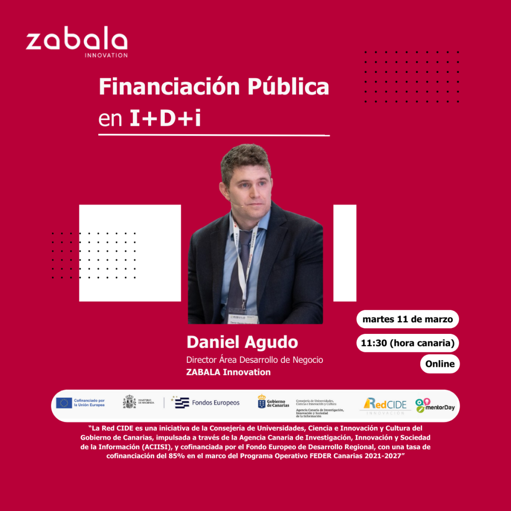 Financiación pública en I+D+i - Daniel Agudo