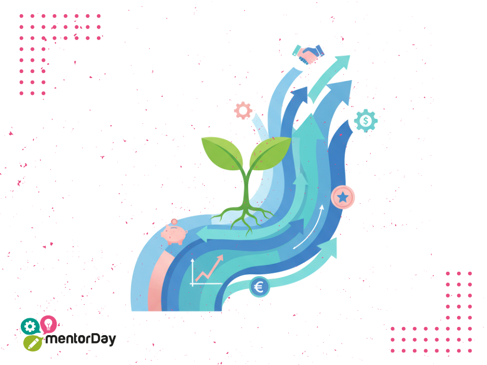 Crecimiento de startup gracias a financiación privada e inversores