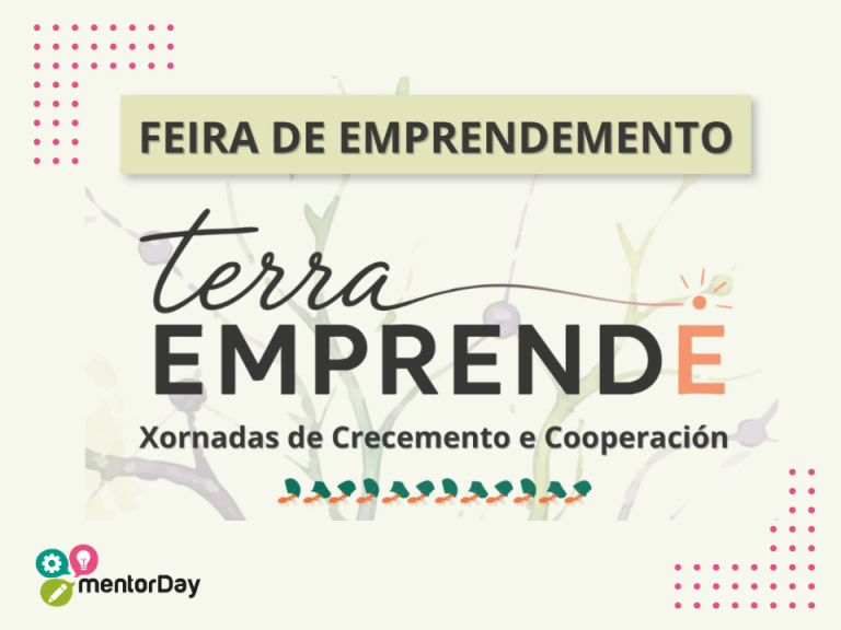 Cartel de Terra Emprende, feria de emprendimiento rural en A Estrada, Galicia, 28 y 29 de mayo de 2026