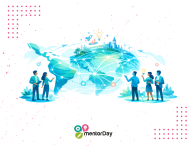Ilustración de ecosistema startup latinoamericano conectado en red con ecosistemas de innovación europeos