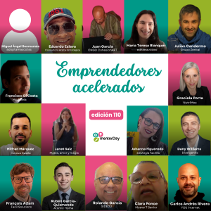 Emprendedores acreditados en la edición 110 de mentorDay